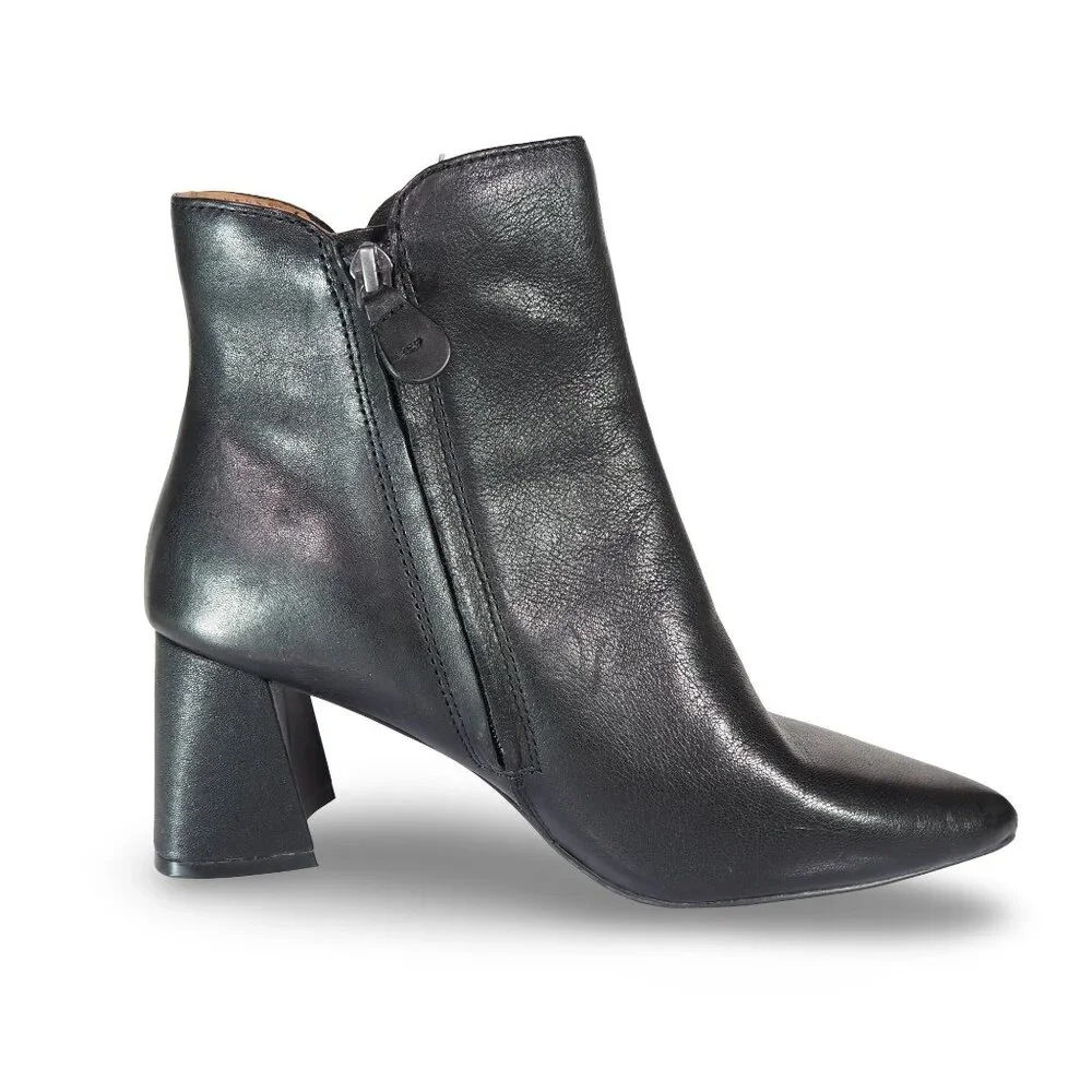 Gentle Souls by Kenneth Cole Dakota‎ Danbury Boots Women's 7.5 Black Leather